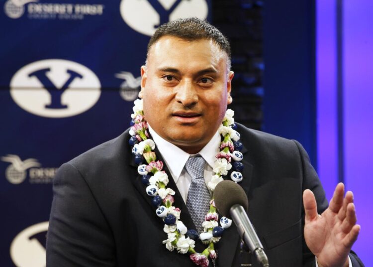 BYU’s Head Football Coach Kalani Sitake Emphasized The Importance Of Faith In God’s Guidance By Sharing Strengthening Experiences From His Own Life’s Journey
