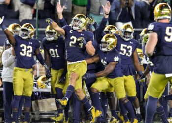 Headlines: Notre Dame Scores Big On St. Patrick’s Day As 5-Star Prospects Commit On ‘Pot Of Gold Day’ With Fans Love For Notre Dame Football Over.. Read More