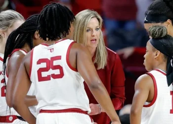 Breaking News: No. 3 seed Sooners surged through the opening rounds, beating FGCU By 23 And Iowa By 34 To Earn The Program’s