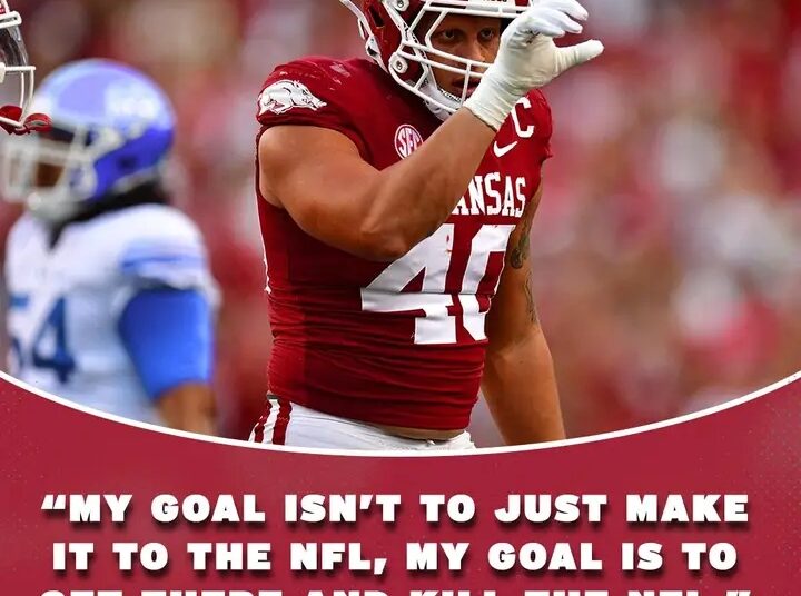 His is Back Again: Landon Jackson joins the Razorback Daily as he hopes to hear his name called tonight
