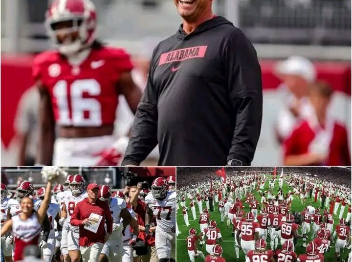 The University of Alabama Crimson Tide football program has been officially recognized as the world’s best and most unified. This historic distinction was jointly conferred by sports media powerhouse ESPN, global streaming service Netflix, and the esteemed authority on record-breaking achievements …read more👇👇👇