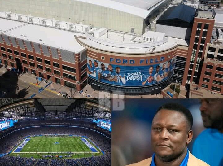 DONE: Detroit Lions legend Barry Sanders donates the entire $10.8 million to the new stadium project, saying “Lions pride lives on in me wherever I go”…..