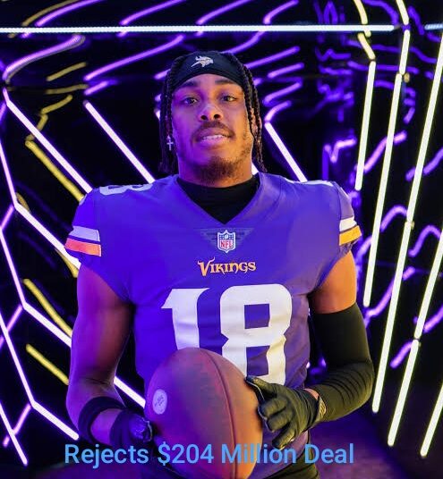 Unprecedented Rejection: Minnesota Vikings WR Justin Jefferson rejects a massive $204 Million offer from Kansas City Chiefs, prioritizing team loyalty over…