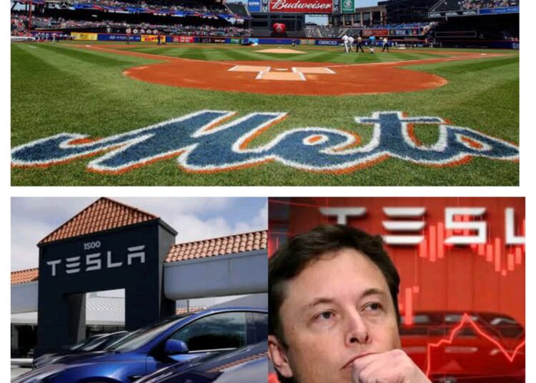 HOLY SHIT: New York Mets Reject Elon Musk’s Tesla Ad at Acrisure! Mets Give Elon Musk a Very Good Reason for Rejection…
