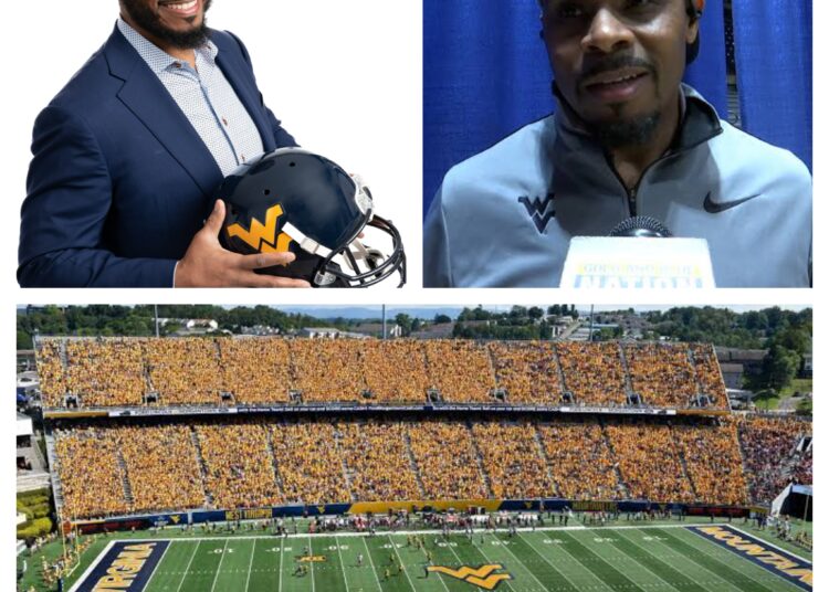 DONE: West Virginia Mountaineers legend Avon Cobourne donates the entire $12,3 million to the new stadium project, saying “Virginia Mountaineers pride lives on in me wherever I go,…”