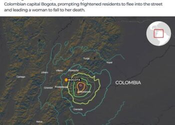 Colombia Bogotá Terremoto justo ahora….