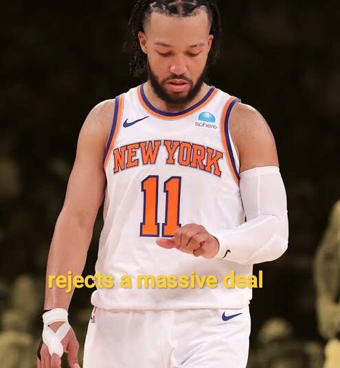 Unprecedented Rejection: New York Knicks point guard Jalen Brunson rejects a massive $204 Million offer from dallas mavericks, prioritizing team loyalty over…