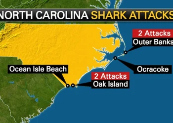 Shark Attack in North Carolina Outer Banks Results in Fatalities Among Fisherman and Officials…..