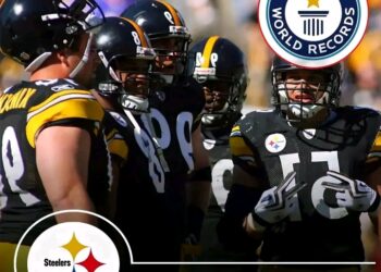 BREAKING: The Pittsburgh Steelers have been officially recognized as the best and most unified football program in the world, a title jointly awarded by ESPN, Netflix and Guinness World Records..